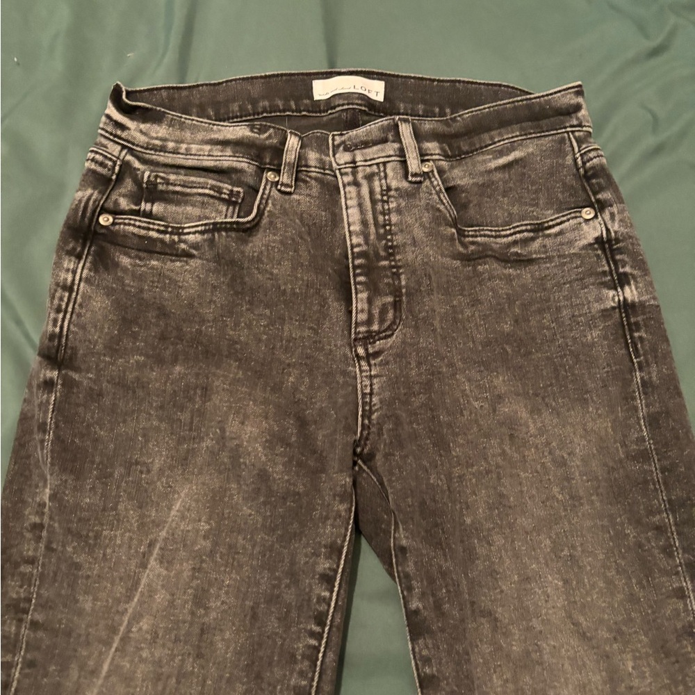 LOFT Women's Black Skinny Jeans - Picture 2 of 7